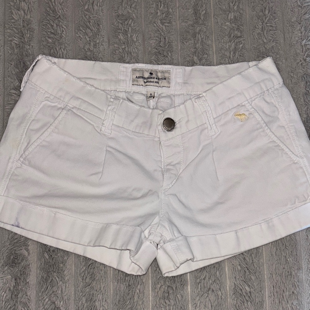 Abercrombie & Fitch Vintage White Shorts Size 0